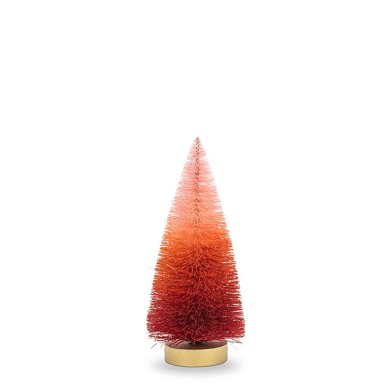 Pink Ombre Brush Tree